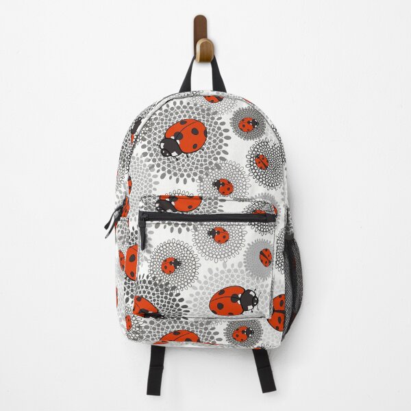 Item preview, Ladybird Floral Monochrome designed and sold by AlyssoCharm.