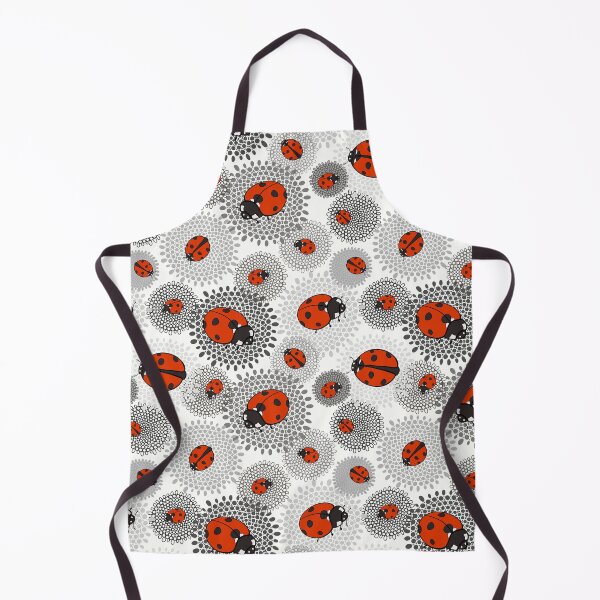 Item preview, Ladybird Floral Monochrome designed and sold by AlyssoCharm.