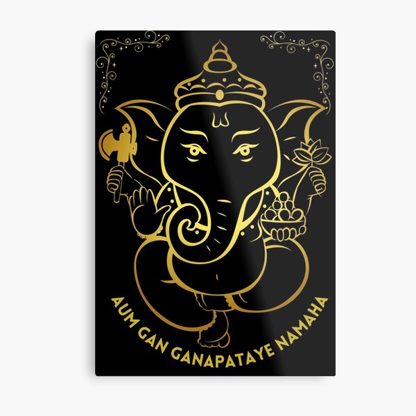 Große Amulett Thai Ganesh anhänger-holster-hindu-ganesha-chance Talisman 8401
