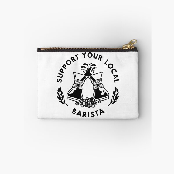 Item preview, Support Your Local Barista | Coffee sticker designed and sold by ianths.