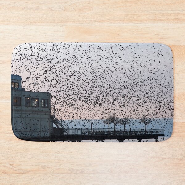 Item preview, Scattering of starlings designed and sold by GreyFeatherPhot.