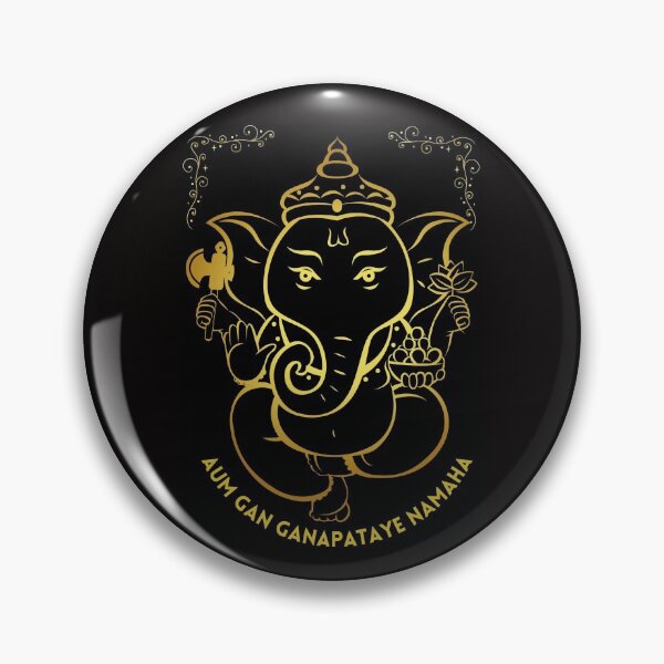 Artikelvorschau, Lord Ganesha, Aum Gan Ganapataye Namaha entworfen und verkauft von KraftsbyDesign.