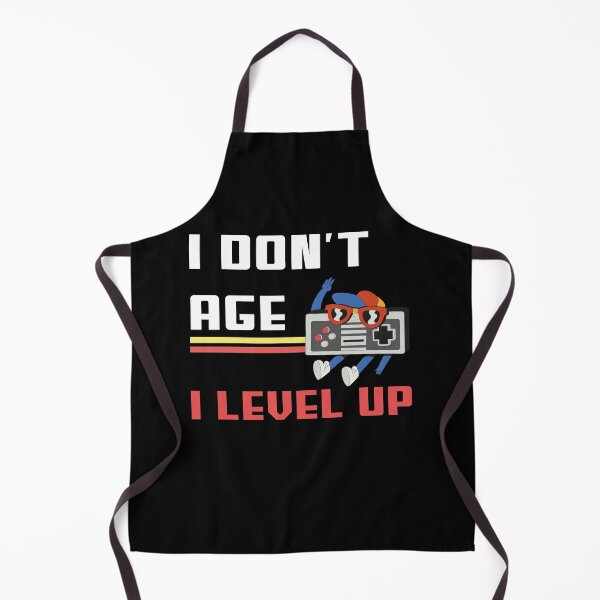 Item preview, Vintage retro funny birthday gamer, I don't age, I level up  designed and sold by SKilner.