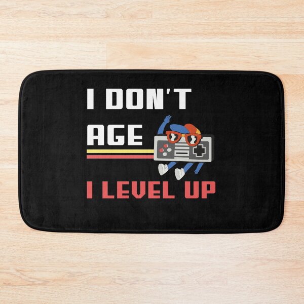 Item preview, Vintage retro funny birthday gamer, I don't age, I level up  designed and sold by SKilner.