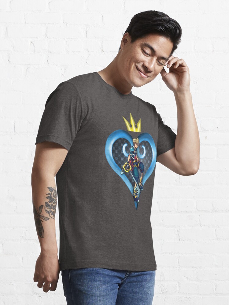 Kingdom hearts sora heart crown | Essential T-Shirt