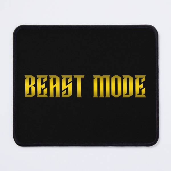 Item preview, BEAST MODE DAMAGE (GOLD) designed and sold by HeavyLiftGift.