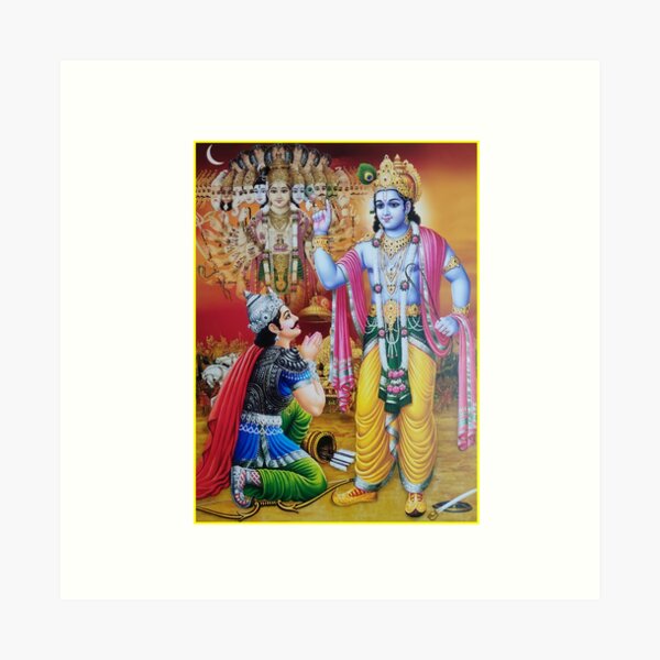 Item preview, Krishna vishwaroop in Mahabhart designed and sold by aruvanita.