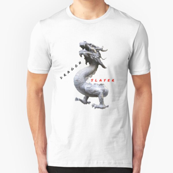 BEAST DRAGON SLAYER Slim Fit T-Shirt