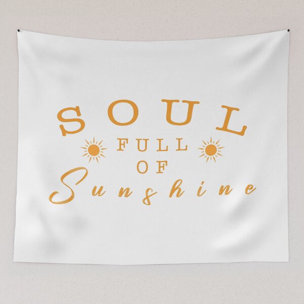 Item preview,  Soul full of sunshine quote designed and sold by Moreish.