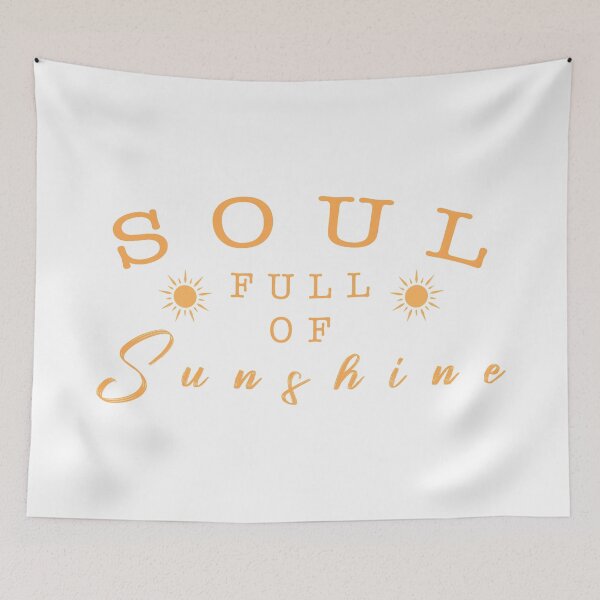 Item preview,  Soul full of sunshine quote designed and sold by Moreish.