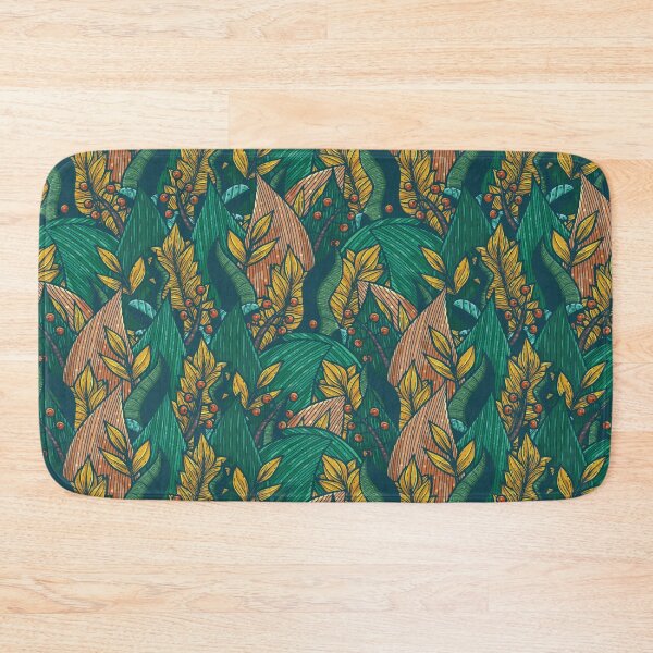 Item preview, Beautiful Line Art Leaf Illustration as a Seamless Pattern designed and sold by ZaryaKiqo.