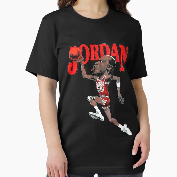 Vista previa del artículo con la obra «Vintage Michael JORDAN Caricatura Clásico», diseñado y vendido por carpentervivid.