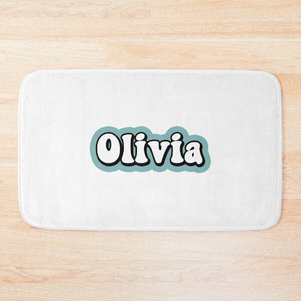 Item preview, OLIVIA name personalized colorful designed and sold by allysmar.