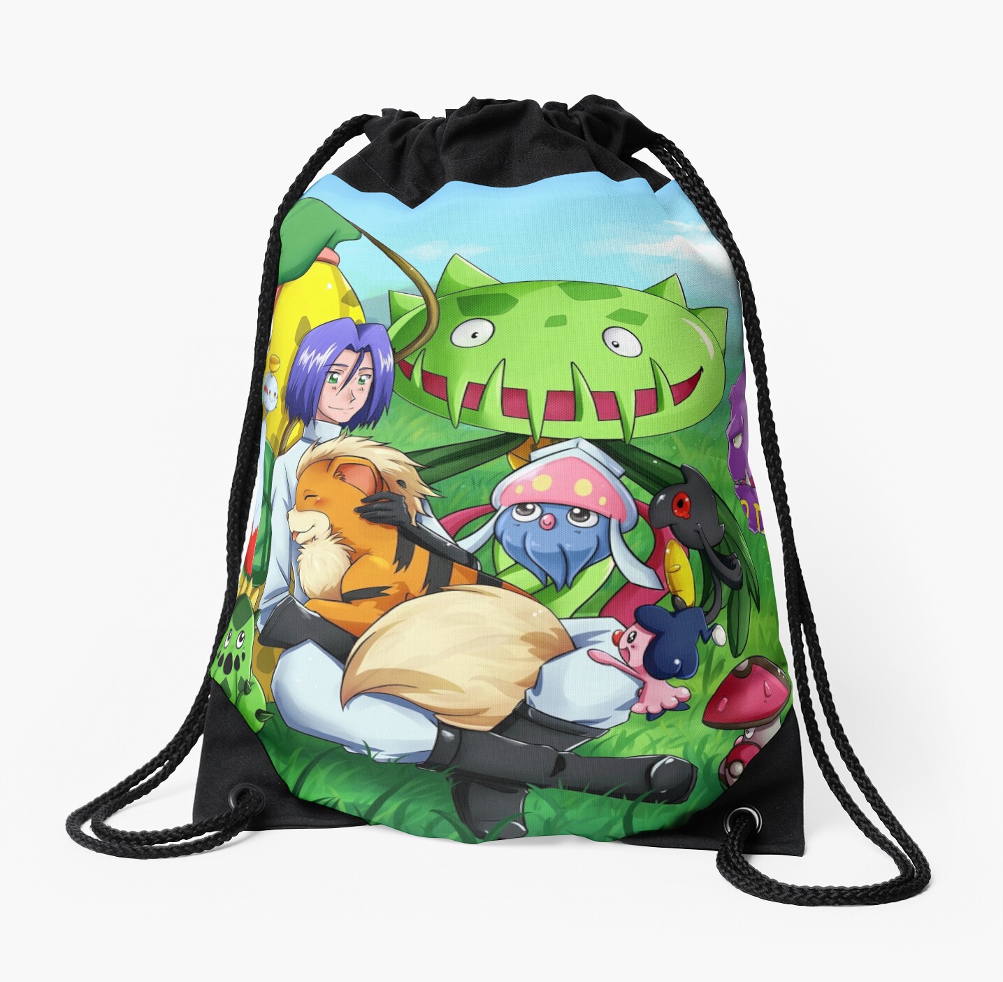 POKEMON Drawstring Bag GREEN