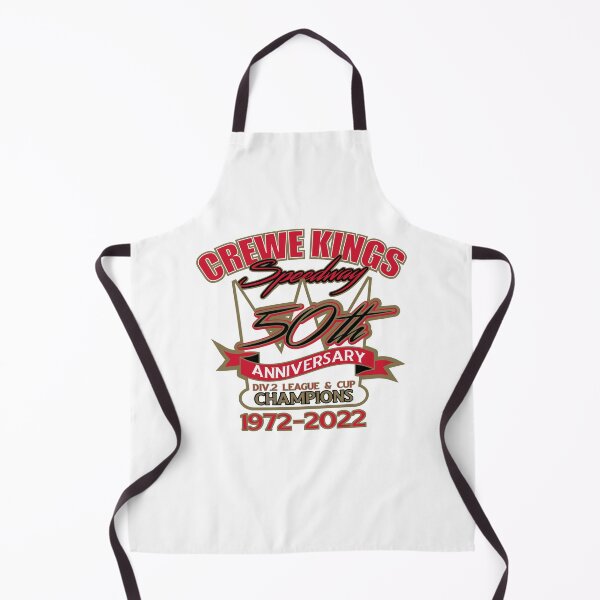 Item preview, Crewe Kings Official 50th Anniversary Logo designed and sold by MarkESimm.