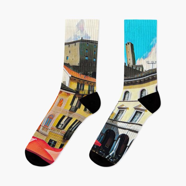 Item preview, Bellinzona Old Town designed and sold by Sofia-Draws.