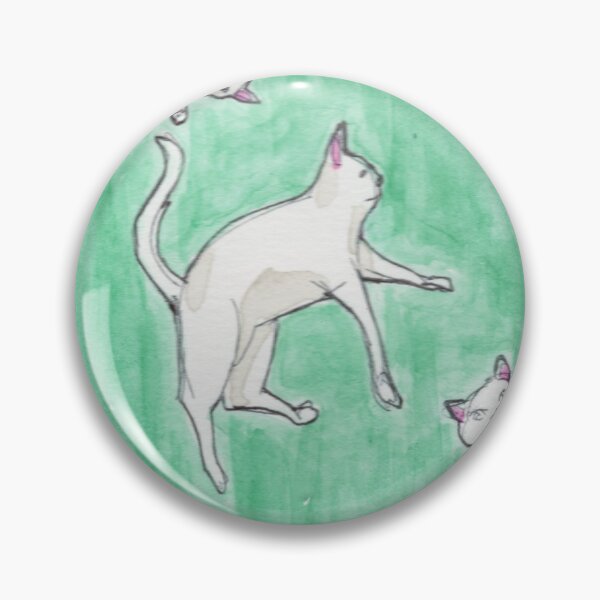Item preview, Antidepressant cats designed and sold by idledaze.
