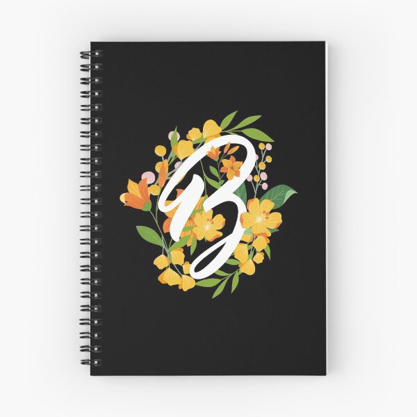 Item preview, Letter B Capital Alphabet Flowers Monogram Initial Garden designed and sold by skulltshirt.