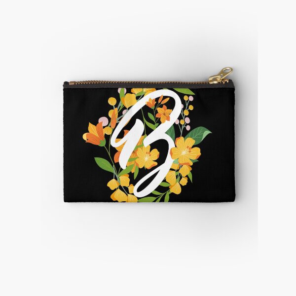 Item preview, Letter B Capital Alphabet Flowers Monogram Initial Garden designed and sold by skulltshirt.