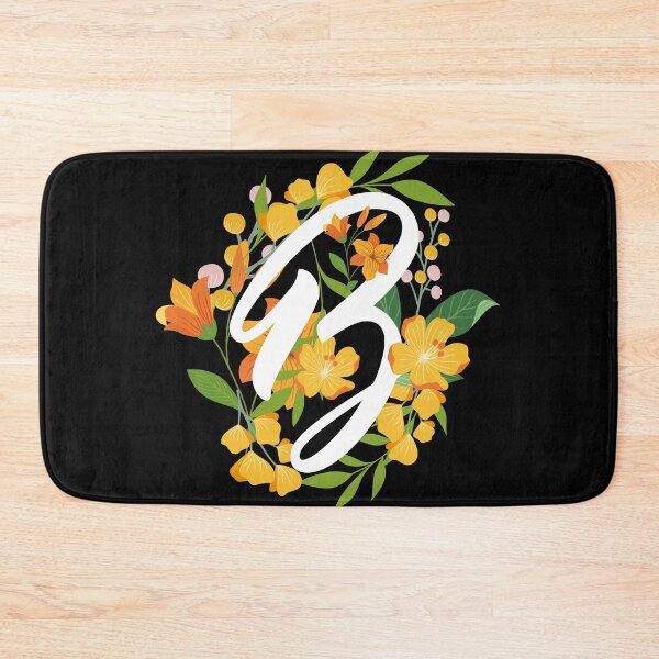 Item preview, Letter B Capital Alphabet Flowers Monogram Initial Garden designed and sold by skulltshirt.