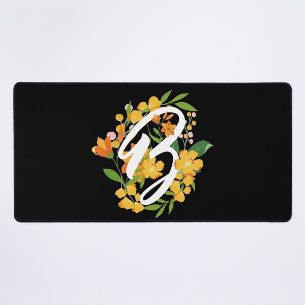 Item preview, Letter B Capital Alphabet Flowers Monogram Initial Garden designed and sold by skulltshirt.