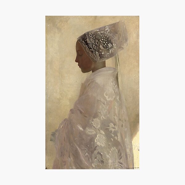 Item preview, Gaston La Touche. A maiden in contemplation. designed and sold by likiska.