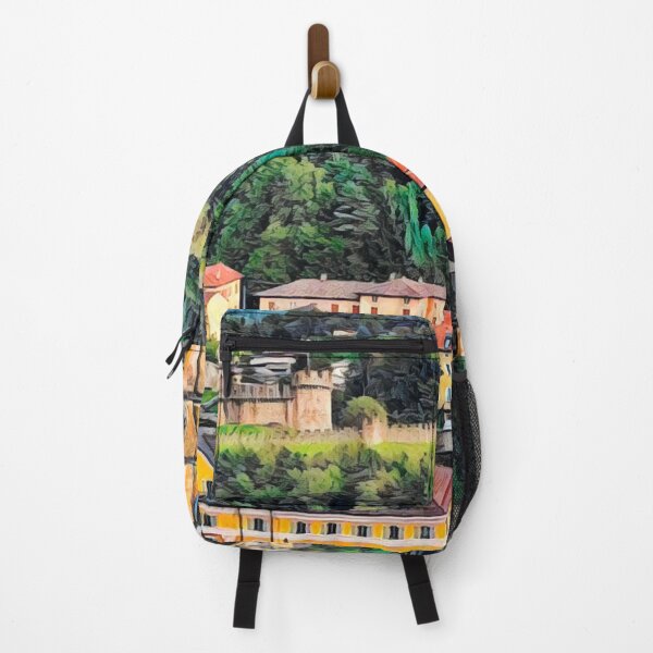 Item preview, Bellinzona Skyline designed and sold by Sofia-Draws.