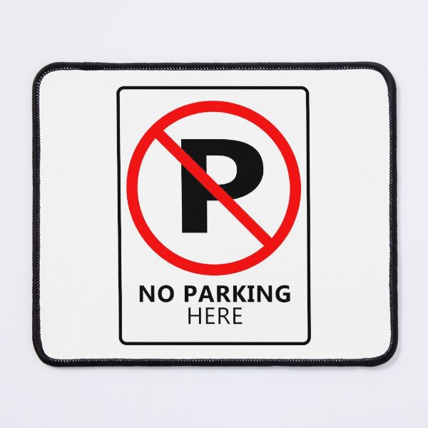 Item preview, No Parking Here sign designed and sold by LewisRichie.