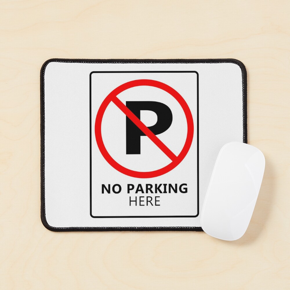 Sign No Parking Zone 9189 - No Parking Sign With Double Arrow Meaning -  Free Transparent PNG Clipart Images Download