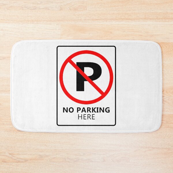Item preview, No Parking Here sign designed and sold by LewisRichie.