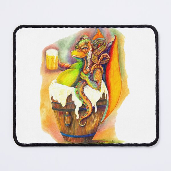 Item preview, The demon of beer Art Prints designed and sold by IzulLuz.