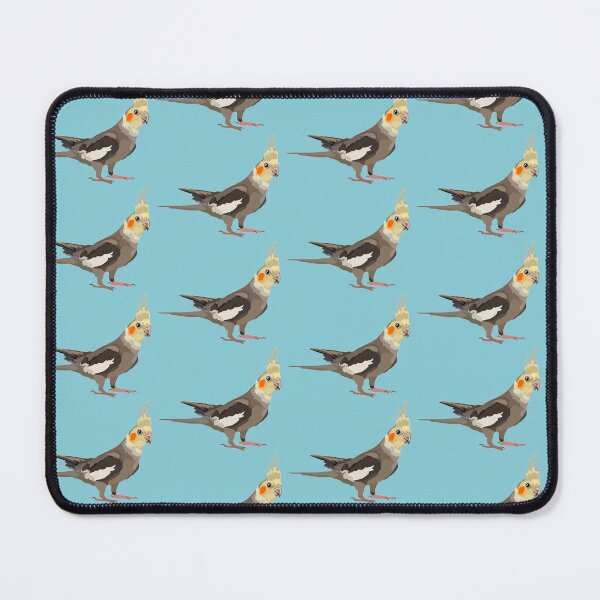 Item preview, C is for Cockatiel,Cockatiel Illustration – Charming and Playful Pet Parrot Artwork designed and sold by PrettylittlepastelUk.