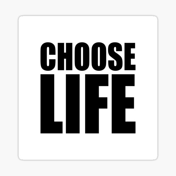 NDVH Choose Life Sticker
