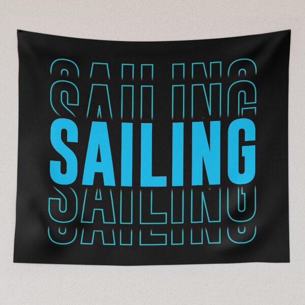 Item preview, Sailing Typography - Text Stacked designed and sold by cotros.