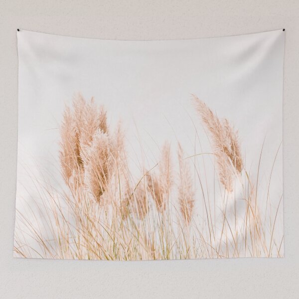 Item preview, Pampas Grass - Long Grass - Pastel nature photography designed and sold by Ingrid Beddoes Photography.