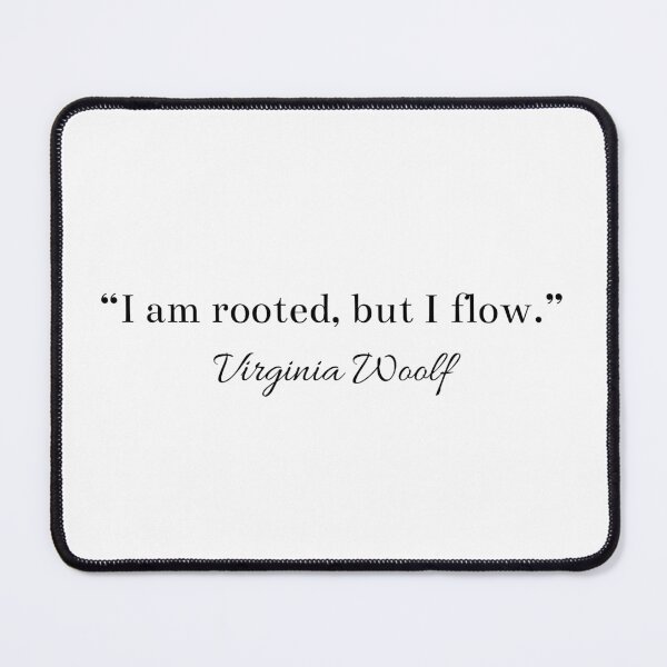 Item preview, Virginia Woolf Inspirational Life Quote designed and sold by HoeneShirts.