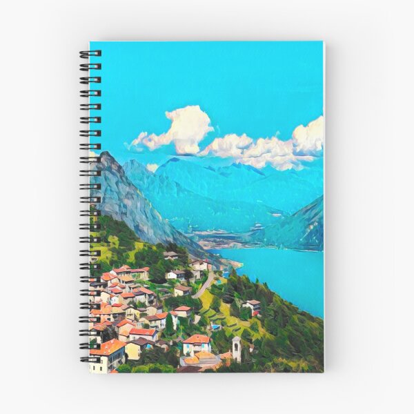 Item preview, Lugano View designed and sold by Sofia-Draws.