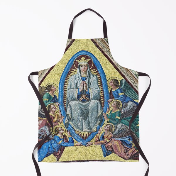 Item preview, Virgin Mary assumed into Heaven Orvieto Cathedral Facade Mosaic designed and sold by Anna Lemos.