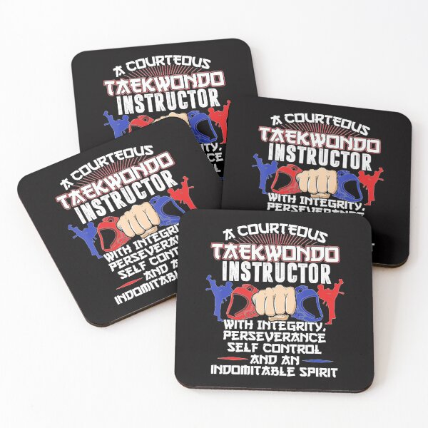 Item preview, Instructor Taekwondo Gift 5 Tenets Oath Belt Level  designed and sold by Jotaroo09ml.