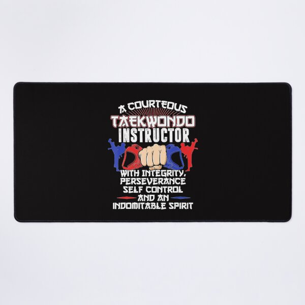 Item preview, Instructor Taekwondo Gift 5 Tenets Oath Belt Level designed and sold by Jotaroo09ml.