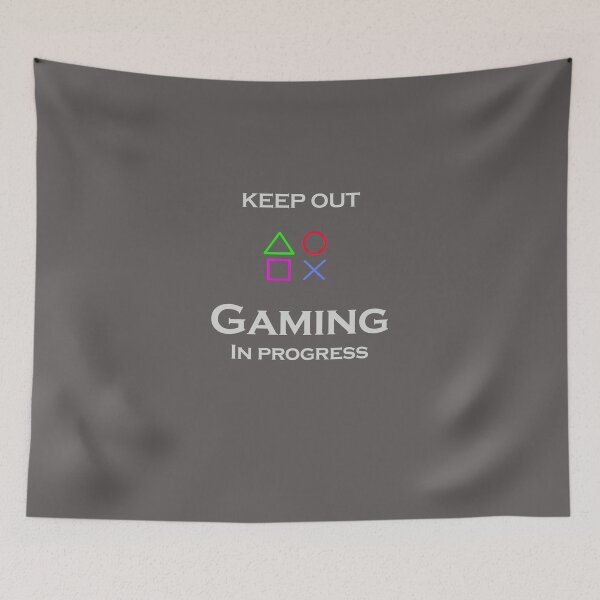 Item preview, Keep Out Gaming In progress Funny Video Game T-Shirts designed and sold by Gamicnum.