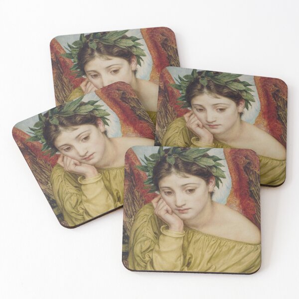 Item preview, Vintage Contemplative Angel designed and sold by IliaLobell.