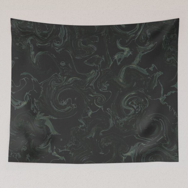 Artikelvorschau, Green and Black Marble Stone Creepy entworfen und verkauft von gothart.