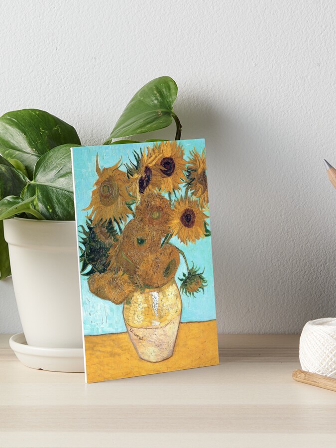 Vincent Van Gogh Still Life Vase With Twelve Sunflowers Art