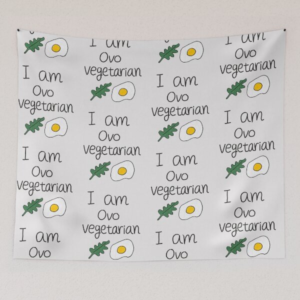 Item preview, ovo vegetarian designed and sold by peaceful-space.