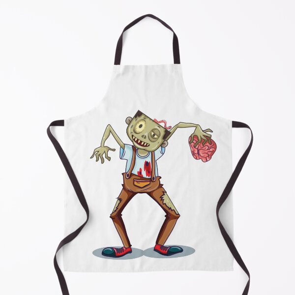 Item preview, Zombie with brains in hand designed and sold by kamorim.