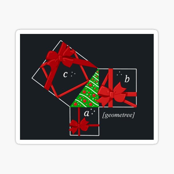Item preview, Christmas Geometree | Pythagorean Theorem  designed and sold by Theresa Ahlman.