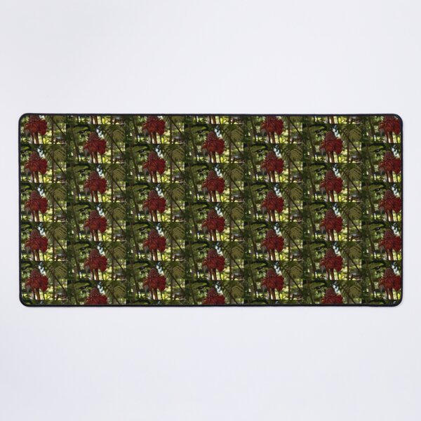Item preview, Glossy Jewel in the Jungle - Red Torch Ginger Lily designed and sold by Georgia Mizuleva.