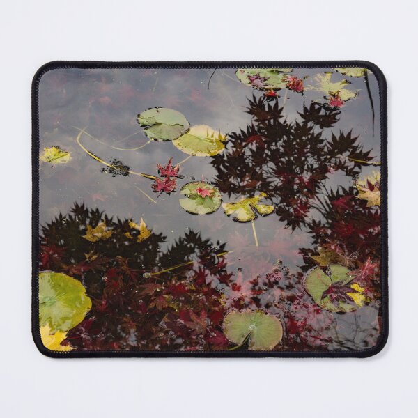 Item preview, Fall Pond Reflections - a Story of Waterlilies and Japanese Maple Trees - Take Two designed and sold by Georgia Mizuleva.