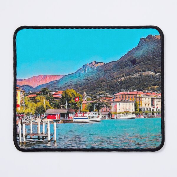 Item preview, Lugano Skyline designed and sold by Sofia-Draws.